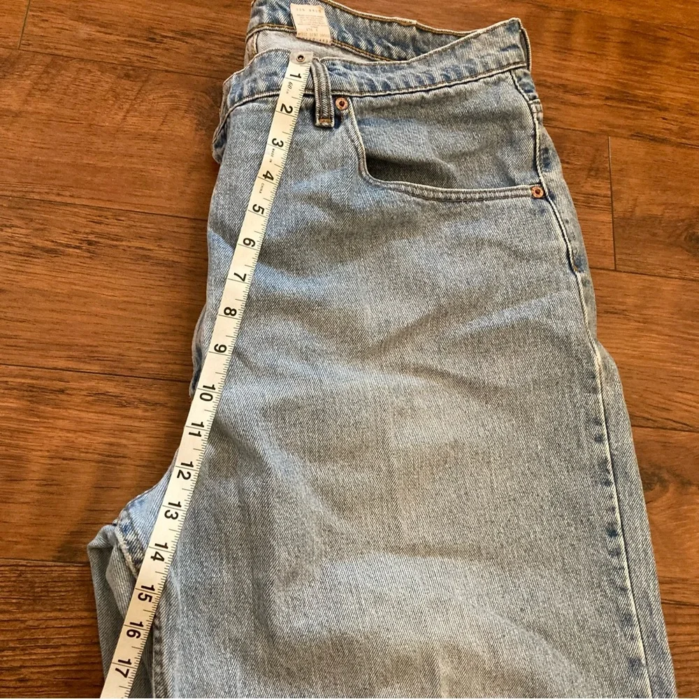 Vintage Levi’s 560 Jeans Denim Loose Fit Tapered Leg Size 40x32 Retro Light Wash - Picture 6 of 11